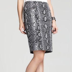 Michael Kors snake print skirt
